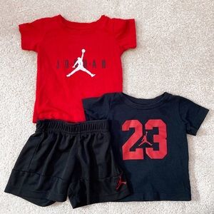 ••Air Jordan T-Shirts and Shorts Set